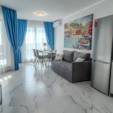Sea View Luxury - Azzure Cliff And Sea Luxury Apartment Achtopol